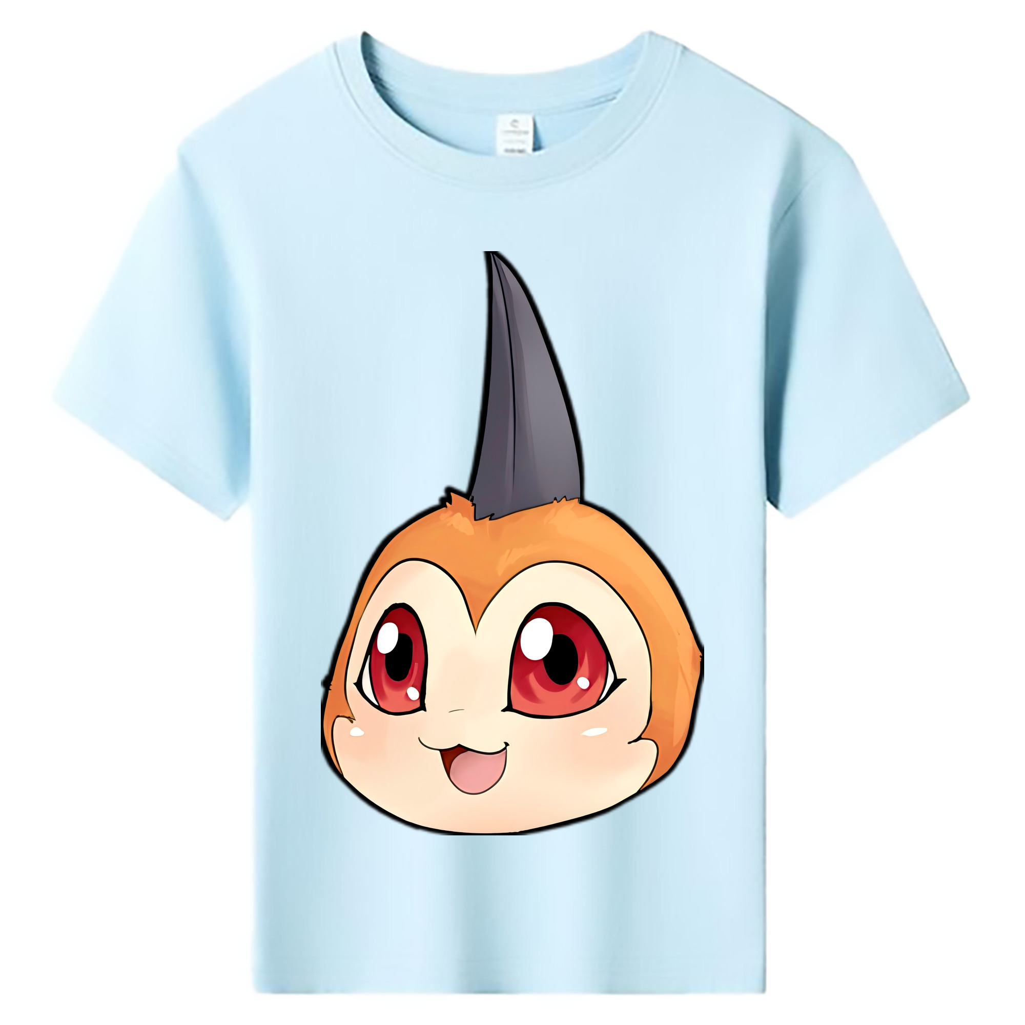 （画像用） Digimon デジタルモンスター/デジモン 綿100％キッズTシャツ（フロントプリント）